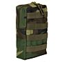 101inc Molle pouch Upright woodland camo