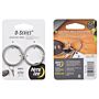 Nite Ize O-Series Sleutelring 2-Pack Zilver