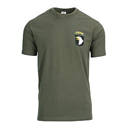 Fostex T-shirt 101st Airborne chest groen