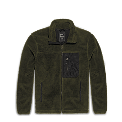 Vintage Industries Kodi Fleece Jacket dark olive