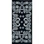 Buff Original cashmere zwart multifunctionele bandana sjaal 