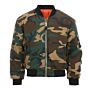 Fostex bomber jack MA-1 woodland camo