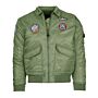 Fostex kinder CWU bomber jack groen