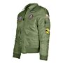 Fostex kinder CWU bomber jack groen