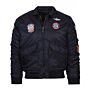 Fostex kinder CWU bomber jack zwart