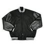 Fostex Baseball jack wol/leer zwart