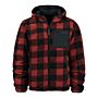 Fostex Reversible Houthakkers Sherpa Softshell Jas Zwart/Rood