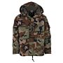101inc Military Parka waterproof 3 in 1 USA woodland