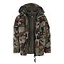 101inc Military Parka waterproof 3 in 1 USA woodland