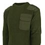 Commando trui groen acryl