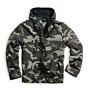 Surplus windbreaker zipper heren jack black camo