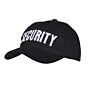 Baseball Cap Security zwart
