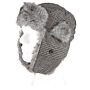 Life-Line bontmuts Wool Hat Siberian grey