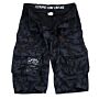Kosumo korte broek stonewashed night camo 
