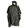 Fosco poncho woodland camo