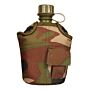 Veldfles PVC met camo hoes