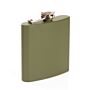 Zakflacon (platvink) 6 ounce groen 