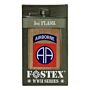 Fostex Zakfles 5 ounce 82nd Airborne hout look