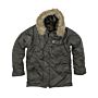 Life-Line N3B heren winterjas antraciet
