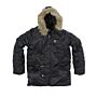 Life-Line N3B heren winterjas navy