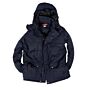 Life-Line Highland heren parka jas donkerblauw
