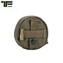 TF-2215 Circular pouch zwart