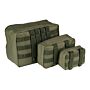 101 INC Organizers Transparant – Set van 3 stuks groen