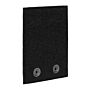 101inc MOLLE patch adapter hook + loop medium zwart