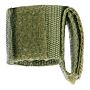 Fosco hoeklamp houder klittenband groen