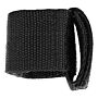 Fosco hoeklamp houder klittenband zwart