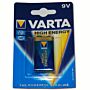 Varta batterij 9 volt blok 