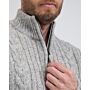Life-Line Marcel Half-Zip trui Light Grey