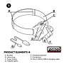Fosco Hoofdlamp Forest LED