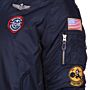 Fostex Kinder MA-1 USAF Flight Jacket blauw