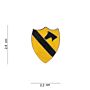 Embleem metaal Cavalry US pin
