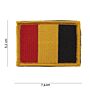 Embleem Belgie stof+klittenband