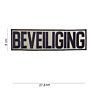 Embleem Beveiliging groot stof