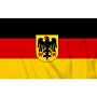vlag Duitsland + adelaar
