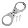 Handboeien dubbel lock chroom