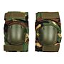 Knie beschermers neoprene woodland camo