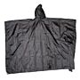 Fostex ripstop poncho zwart