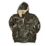 Life-Line Darth hooded sweater fake fur camo woodland