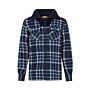 Life-Line Flores Gevoerd Fleece Vest/Jas Navy Check
