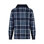 Life-Line Flores Gevoerd Fleece Vest/Jas Navy Check