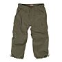 Life-Line Middleton men capri zip-off Ritex army green