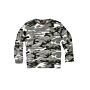 Life-Line Conscript kinder t-shirt lange mouw urban camo