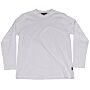 Life-Line Conscript heren t-shirt lange mouw plain wit