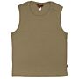 Life-Line Tank shirt plain olive