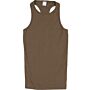 Life-Line Tess halter top dames rib groen