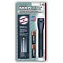 Maglite Mini-Mag 2 X AA met hoes zaklamp, zaklantaarn zwart